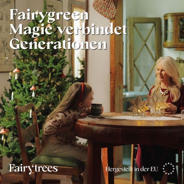 FairyTrees FT32 Bayerische Tanne knstlich 220 cm - mit PE-Premium-Zweigen  - grn