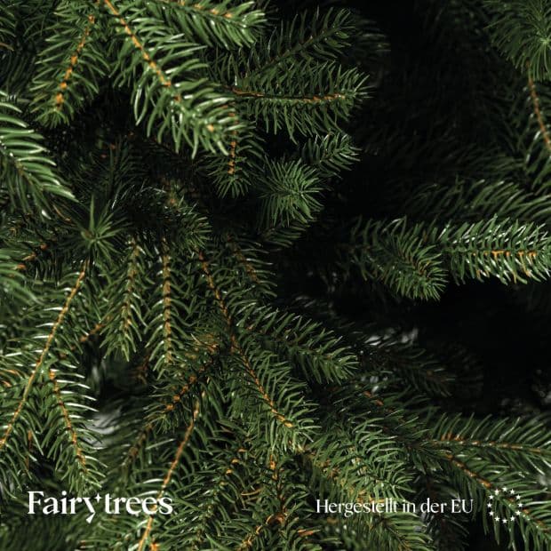 Knstlicher Weihnachtsbaum PE Fichte 180 cm | FairyTrees FT02