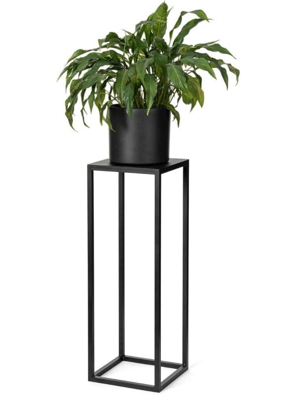 Blumenst&auml;nder Metall Schwarz 68 cm