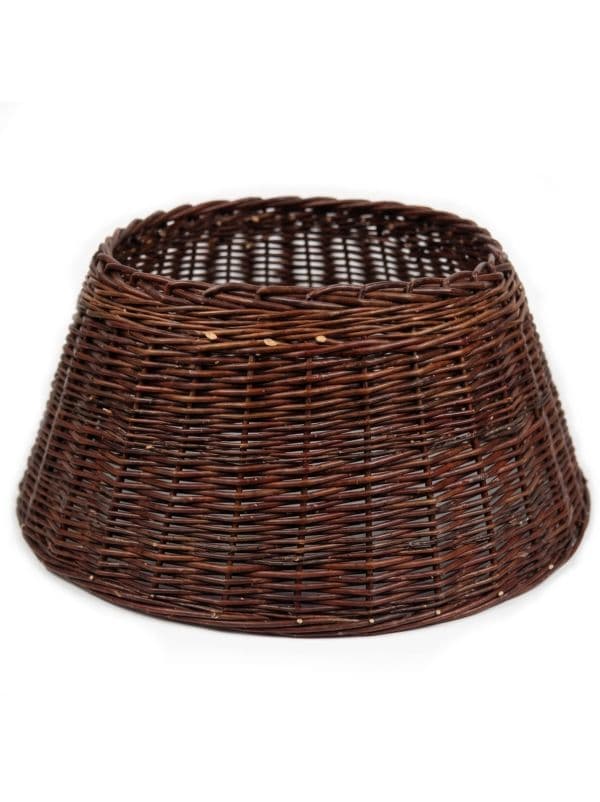 Weidenkorb für Ständer, 70 cm, dunkelbraun