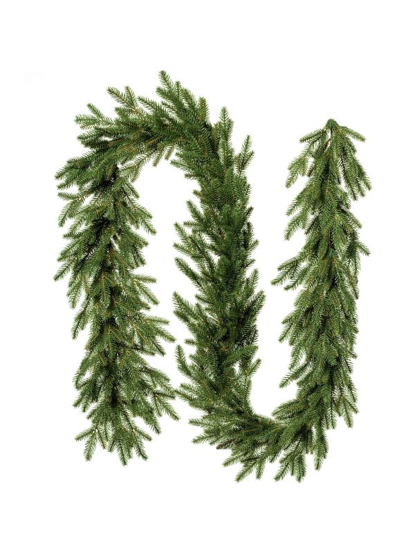 Girlande Slim Fairytrrees die Zweige eines echten Weihnachtsbaums nachbildet